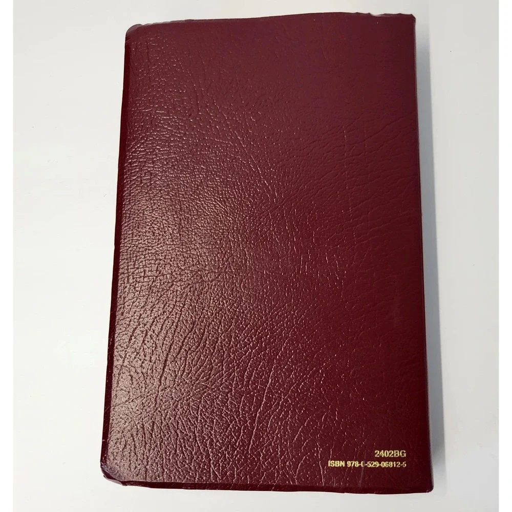 The New American Bible Revised Edition NABRE Catholic Burgundy Leatherette Cover